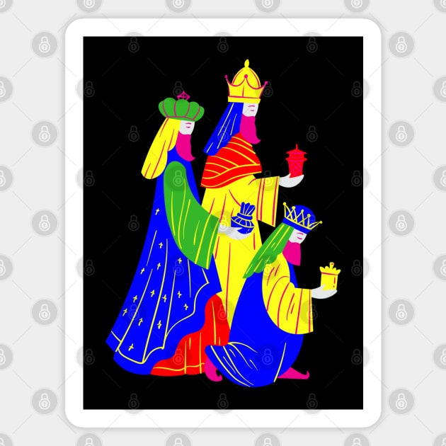 We Three Kings - 3 Wise Men - Christmas Nativity - Church Magnet by MyVictory